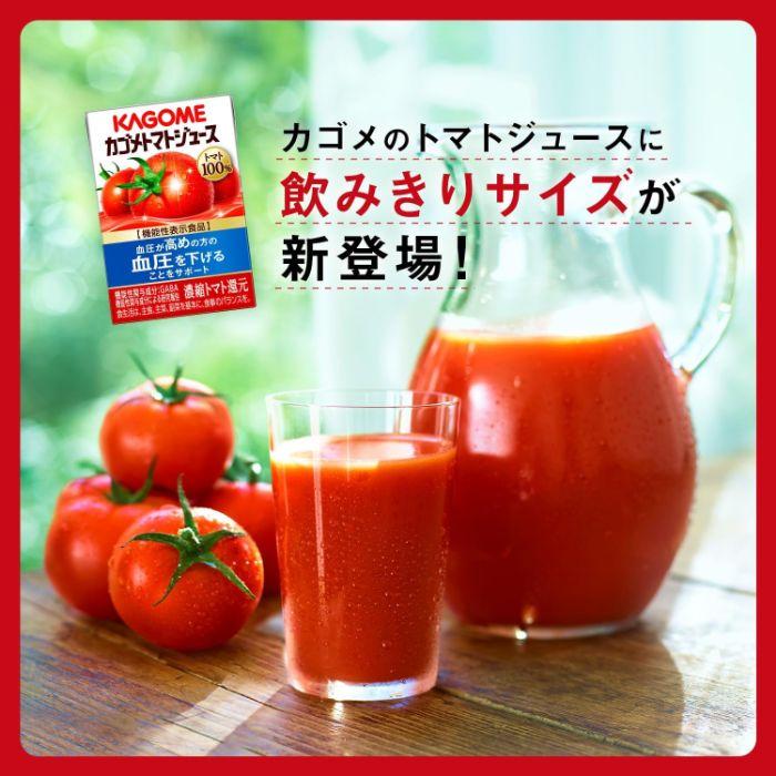 KAGOME（カゴメ） トマトジュース 食塩無添加 100ml 紙パック 30本入