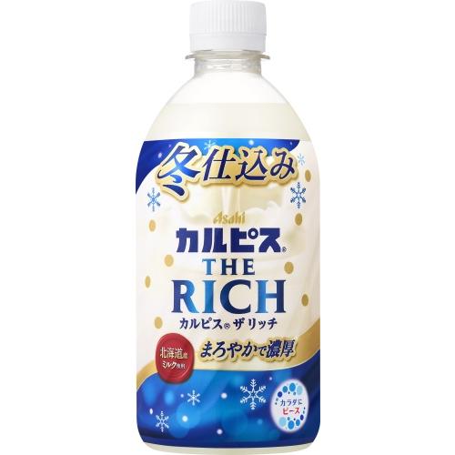 カルピス アサヒ THE RICH 冬仕込み 470ml ペットボトル 24本入 乳酸菌