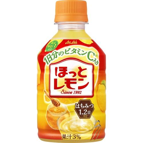 アサヒ（asahi） ほっとレモン 280ml ペットボトル 24本入 果汁飲料