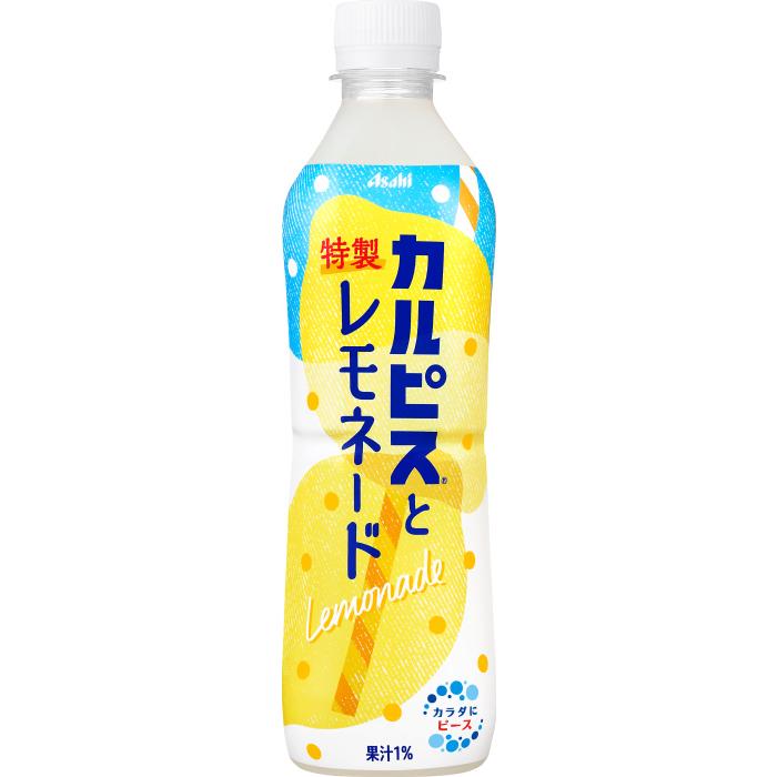 カルピス カルピス アサヒ カルピスと特製レモネード 500ml ペットボトル 24本入