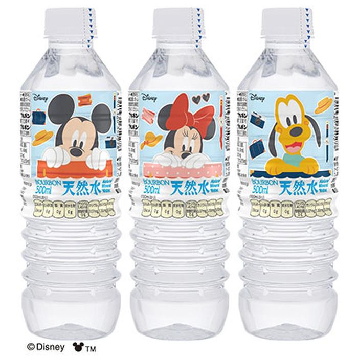 ブルボン ディズニー天然水 500ml ペットボトル 24本入 ミネラル