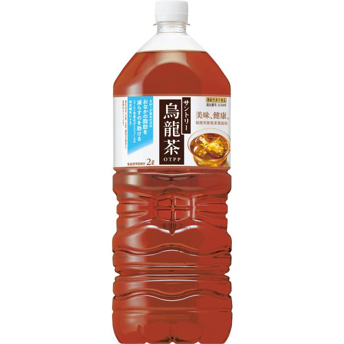 烏龍茶 サントリー 2L ペットボトル 6本入 お茶 ウーロン茶 機能性表示