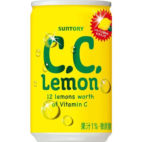 サントリー C.C.レモン 160ml 缶 60本 (30本入×2 まとめ買い)｜softdrink｜02