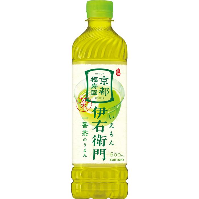 伊右衛門（サントリー） サントリー 緑茶 伊右衛門 600ml ペットボトル