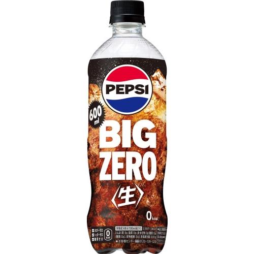 PEPSI サントリー ペプシ BIG 生 ゼロ 600ml ペットボトル 24本 PEPSI サントリー ペプシ BIG 生 ゼロ 600ml ペットボトル 24本