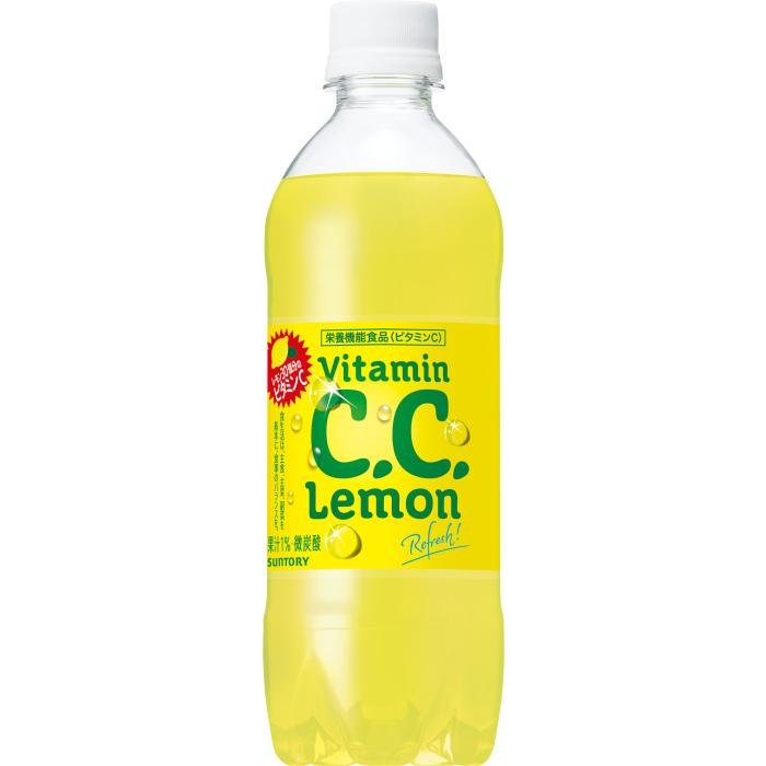 C.C.レモン サントリー VD用 500ml ペットボトル 48本 (24本入×2