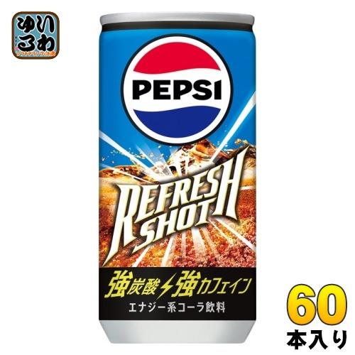 PEPSI（ペプシ） サントリー リフレッシュショット 200ml 缶 60本 (30