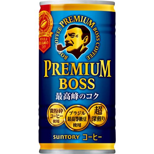 BOSS ブラックコーヒー キャラクター缶 サントリー BOSS ブラックコーヒー 8 fl.oz - Weee!