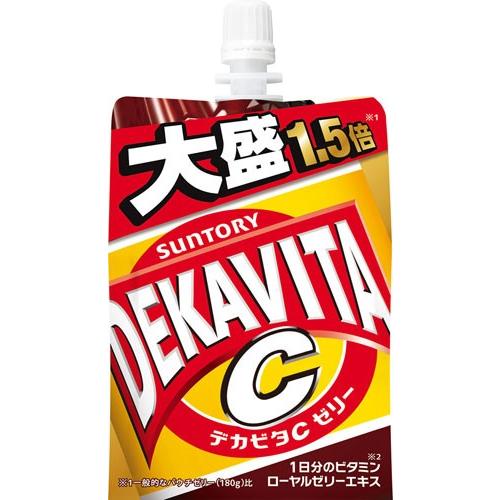 サントリー デカビタCゼリー(270g)×60個まとめ売り デカビタC 〔ストアポイント+4%！〕 サントリー ゼリー 270g パウチ 60