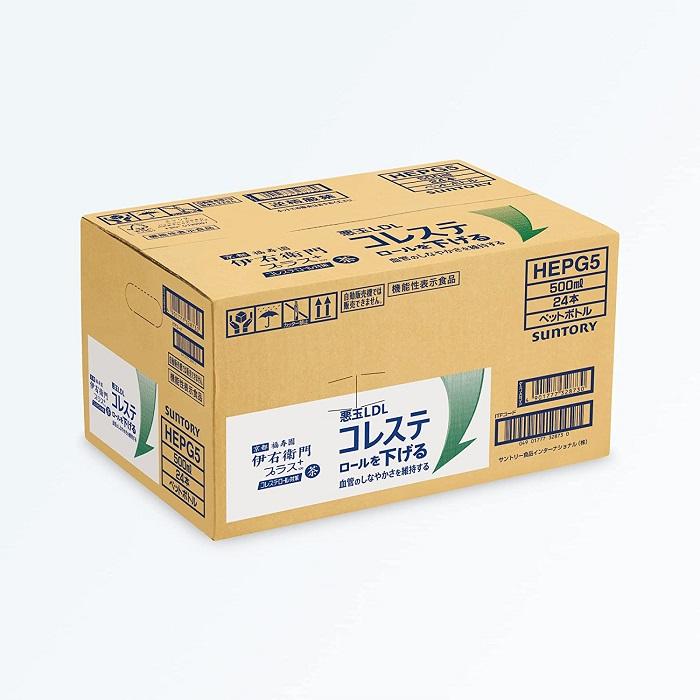 サントリー 伊右衛門プラス コレステロール対策 500ml ペットボトル 48本 (24本入×2 まとめ買い) 機能性表示食品 茶 お茶 | 伊右衛門（サントリー） | 04