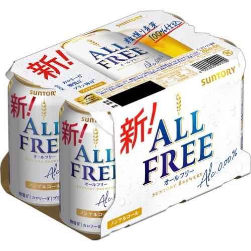 オールフリー サントリー 350ml 缶 24本入 ノンアルコール ビール