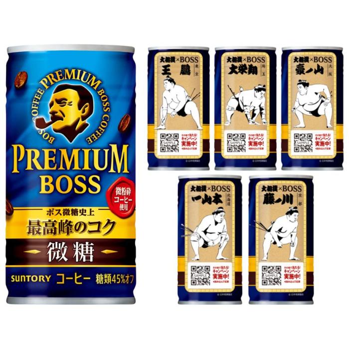 BOSS（サントリー） サントリー BOSS ボス プレミアムボス 微糖 185g