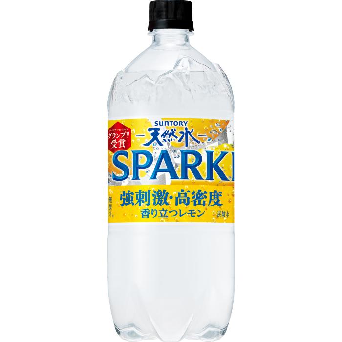 サントリー天然水 サントリー 天然水 スパークリング レモン 1050ml