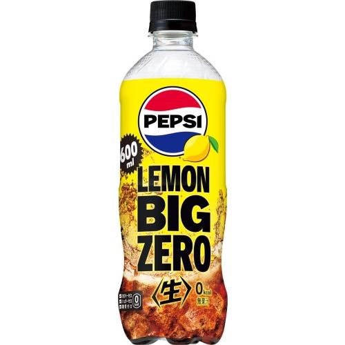 SUNTORY（サントリー） ペプシ 生 ビッグ ゼロ レモン 600ml ペット
