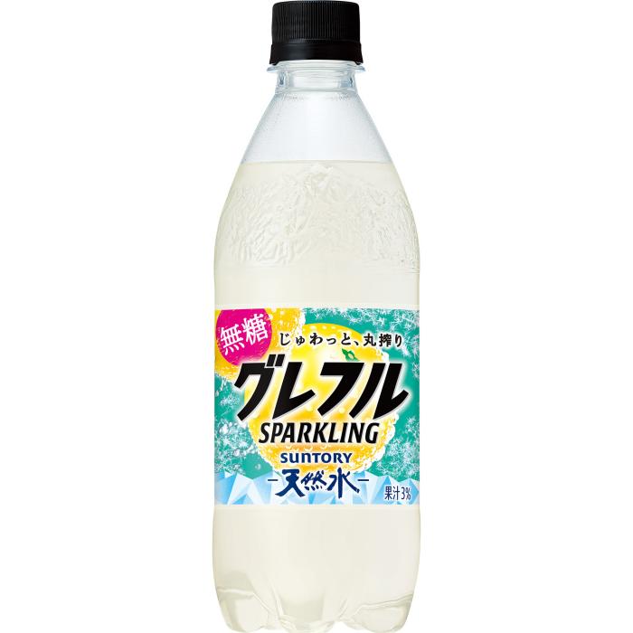 サントリー天然水 サントリー 天然水 グレフルスパークリング 無糖