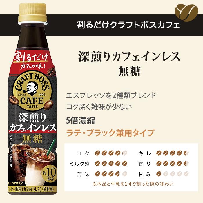 BOSS（サントリー） サントリー 割るだけクラフトボスカフェ 深煎り