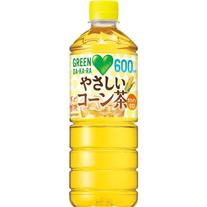 GREEN DA・KA・RA サントリー グリーンダカラ やさしいコーン茶 600ml