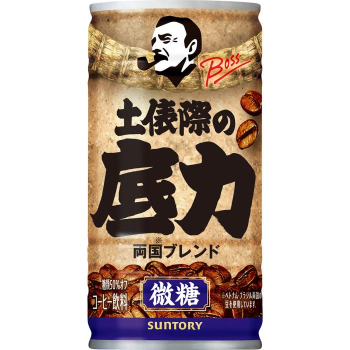 BOSS（サントリー） サントリー BOSS ボス 土俵際の底力 185g 缶 60本