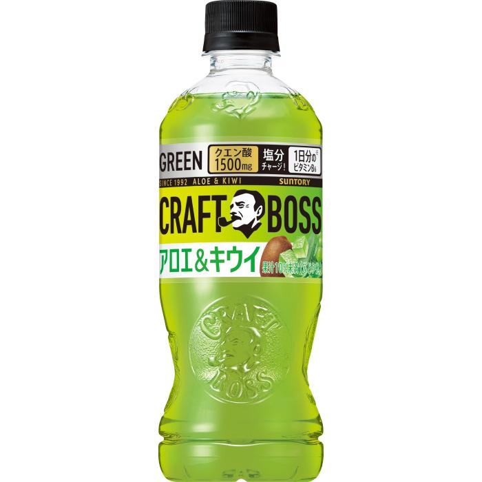 BOSS（サントリー） サントリー クラフトボス アロエ&キウイ 500ml