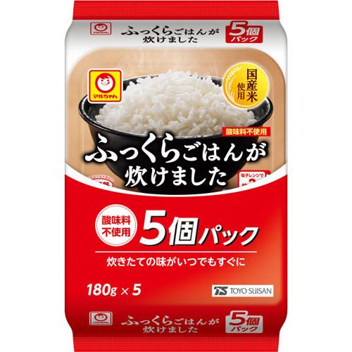 東洋水産 ふっくらごはんが炊けました 180g 5食セット×4袋入