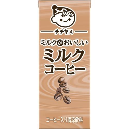 伊藤園（ITO EN） チチヤス ミルクがおいしいミルクコーヒー 200ml 紙