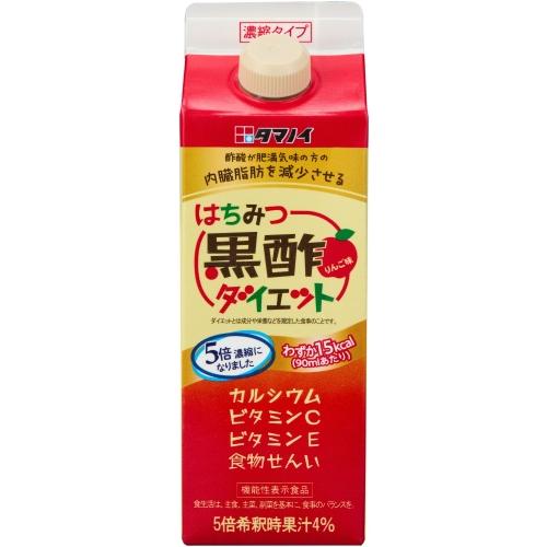 タマノイ はちみつ黒酢ダイエット 濃縮タイプ 500ml 紙パック 12本入