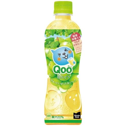 Qoo コカ・コーラ ミニッツメイド クー 白ぶどう 425ml ペット Qoo コカ・コーラ ミニッツメイド クー 白ぶどう 425ml ペット