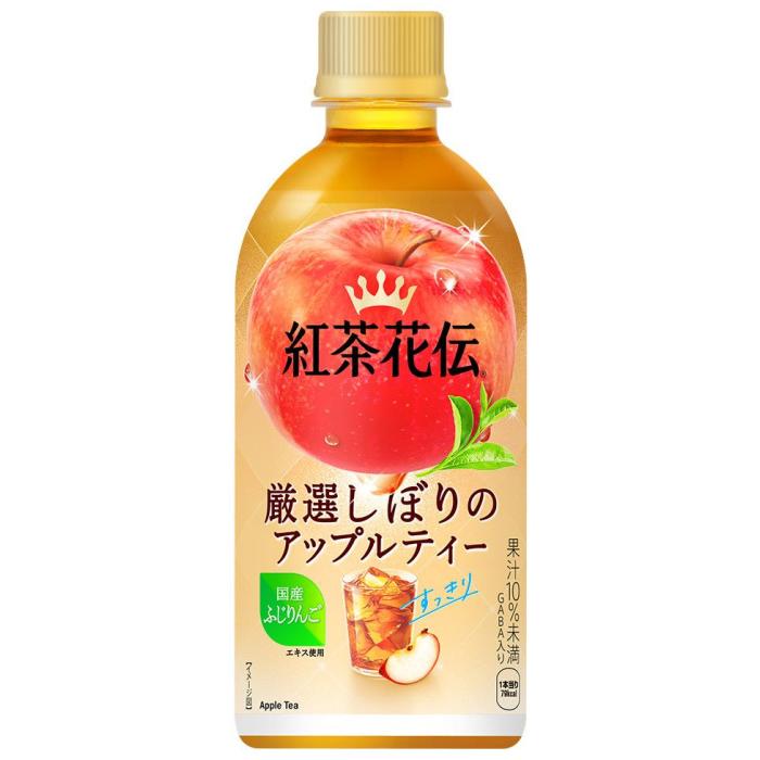 紅茶花伝 コカ・コーラ 厳選しぼりのアップルティー 440ml ペット