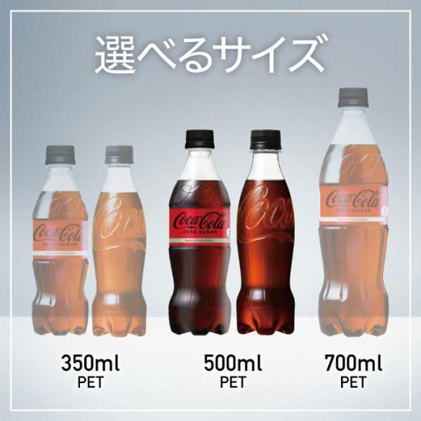 ポイント10%対象+6%〕 コカ・コーラ ゼロ ラベルレス 500ml ペット