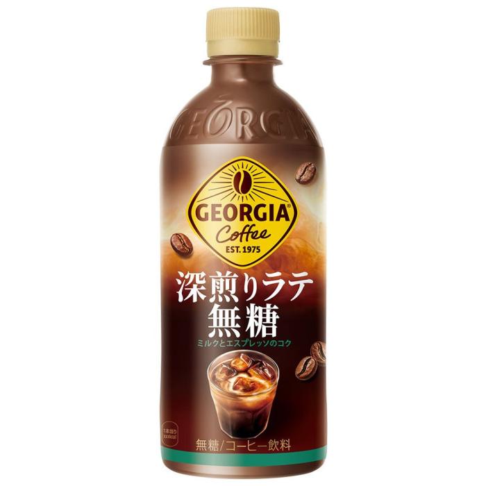 ジョージア 〔ポイント10%対象〕 コカ・コーラ 深煎りラテ無糖 500ml