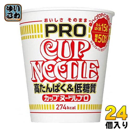 日清食品 カップヌードルPRO 高たんぱく&低糖質 74g 24個入 （12個入×2まとめ買い)｜softdrink