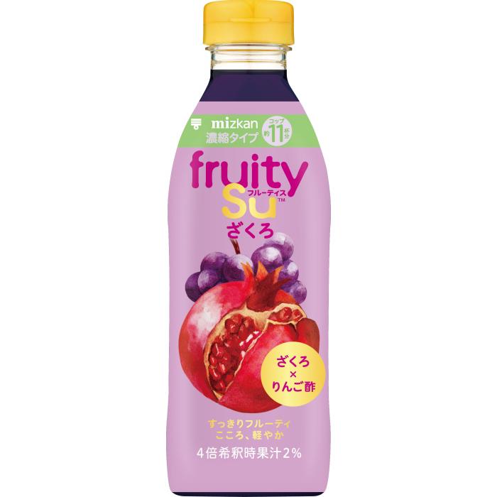 ミツカン（mizkan） フルーティス ざくろ 4倍濃縮タイプ 500ml ペット