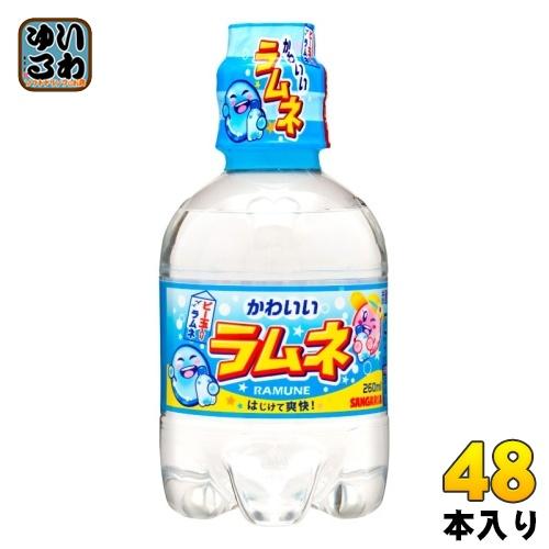 サンガリア かわいいラムネ 260ml ペットボトル 48本 24本入 2 まとめ買い いわゆるソフトドリンクのお店 通販 Paypayモール