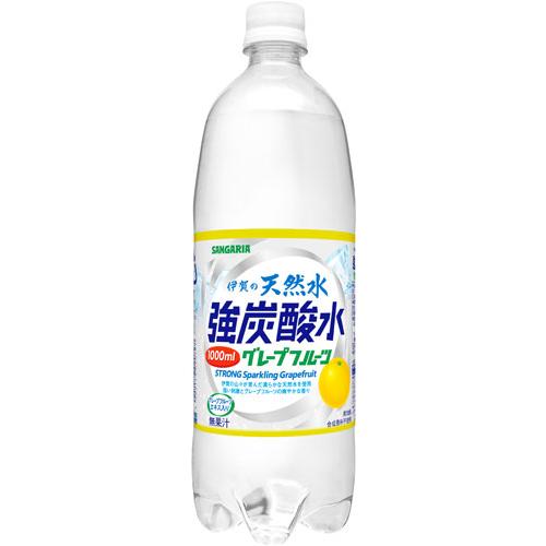 伊賀の天然水炭酸水 グレープフルーツ サンガリア 伊賀の天然水 強炭酸