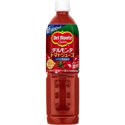 デルモンテ トマトジュース 800ml ペットボトル 15本入 野菜