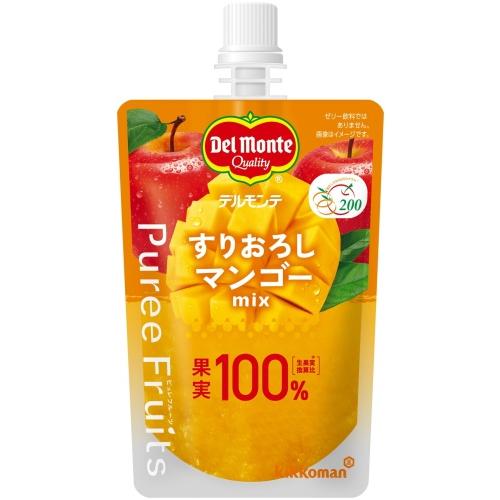 デルモンテ ピュレフルーツ すりおろしマンゴーミックス 110g パウチ
