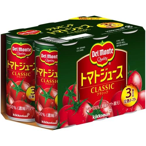 デルモンテ トマトジュース CLASSIC 190ml 缶 30本入 濃縮還元