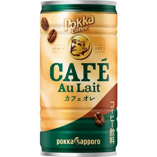 pokka sapporo（ポッカサッポロ） ポッカコーヒー カフェオレ 190g 缶