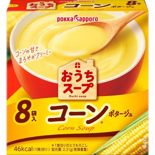pokka sapporo（ポッカサッポロ） おうちスープ コーン 8袋×40箱入