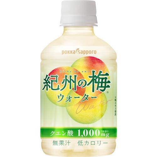 pokka sapporo（ポッカサッポロ） 紀州の梅ウォーター 270ml ペット