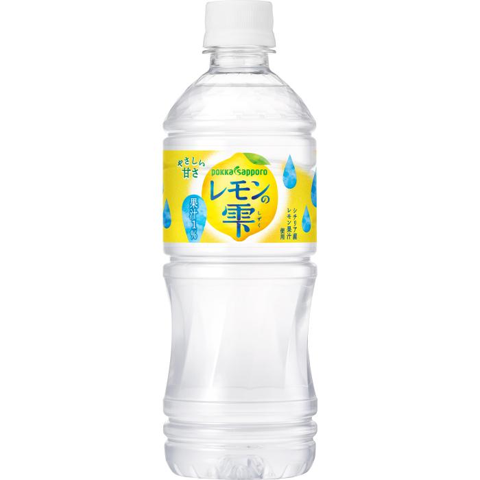pokka sapporo（ポッカサッポロ） レモンの雫 540ml ペットボトル 24本