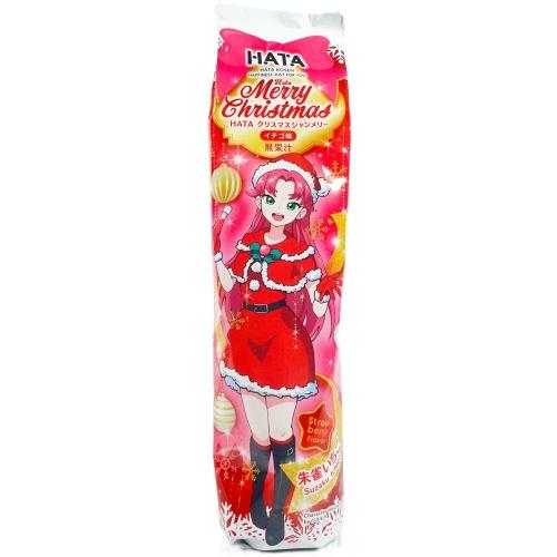 ハタ鉱泉 クリスマスシャンメリー いちご味 360ml 瓶 40本 (20本入×2 まとめ買い) 炭酸飲料 イベント 期間限定 ケース販売_1