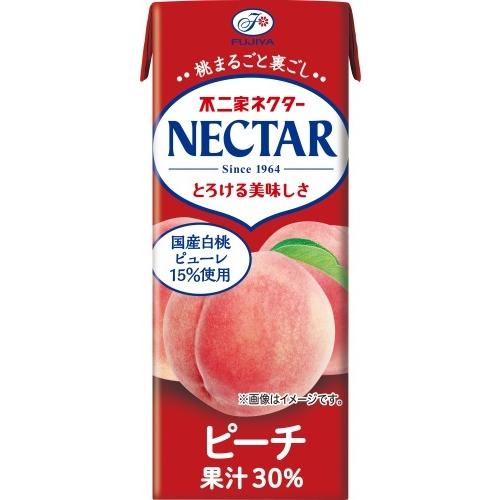 ネクター 伊藤園 不二家 ネクターピーチ 200ml 紙パック 48本 (24本入