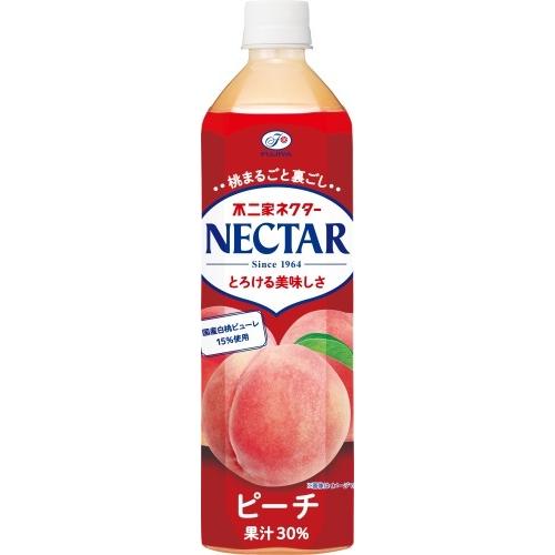 ネクター 伊藤園 不二家ネクター ピーチ 900ml ペットボトル 24本 (12