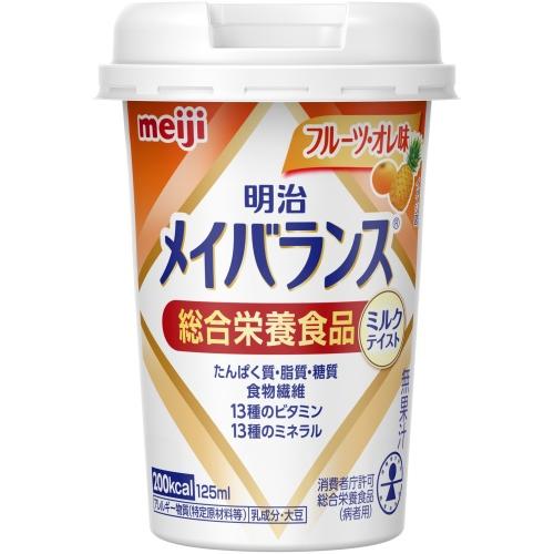 明治（meiji） メイバランス Mini カップ フルーツ・オレ味 125ml