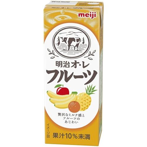 明治（meiji） オレ フルーツ 200ml 紙パック 48本 (24本入×2