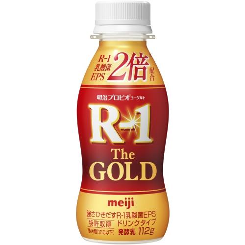 明治 R-1 プロビオヨーグルト ドリンクタイプ The GOLD 112g ペットボトル 24本入 乳酸菌飲料 R-1 乳酸菌 EPS 冷蔵｜softdrink｜02