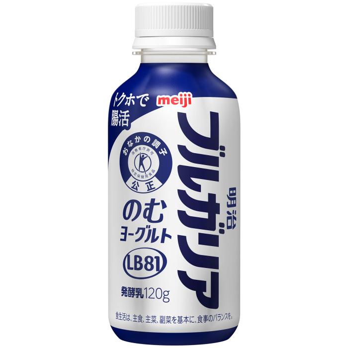 明治（meiji） ブルガリア のむヨーグルト LB81 ワンショット 120g