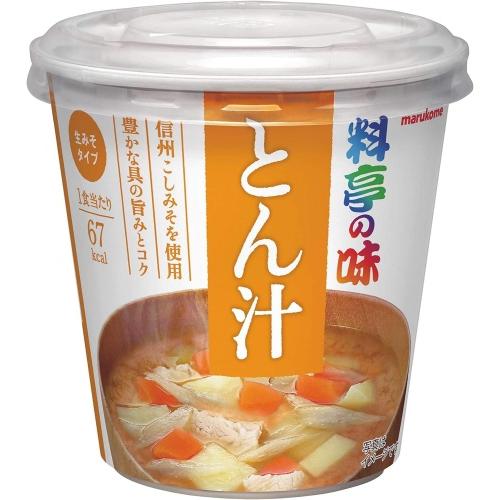 マルコメ（marukome） カップみそ汁 料亭の味 とん汁 48個 (6個入×8