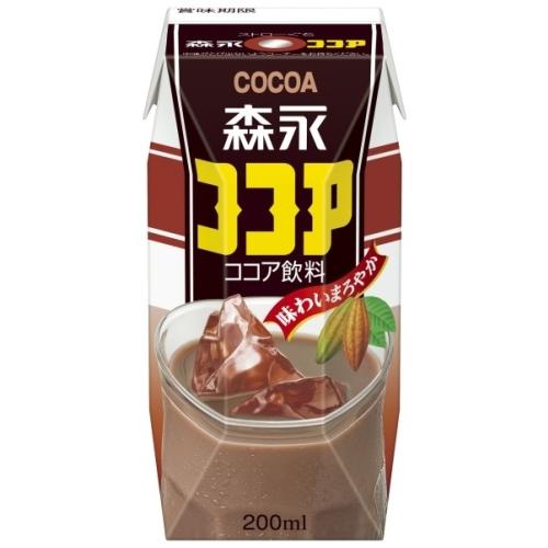 森永乳業 森永ココア 200ml 紙パック 24本入 〔爆買〕 : いわゆる